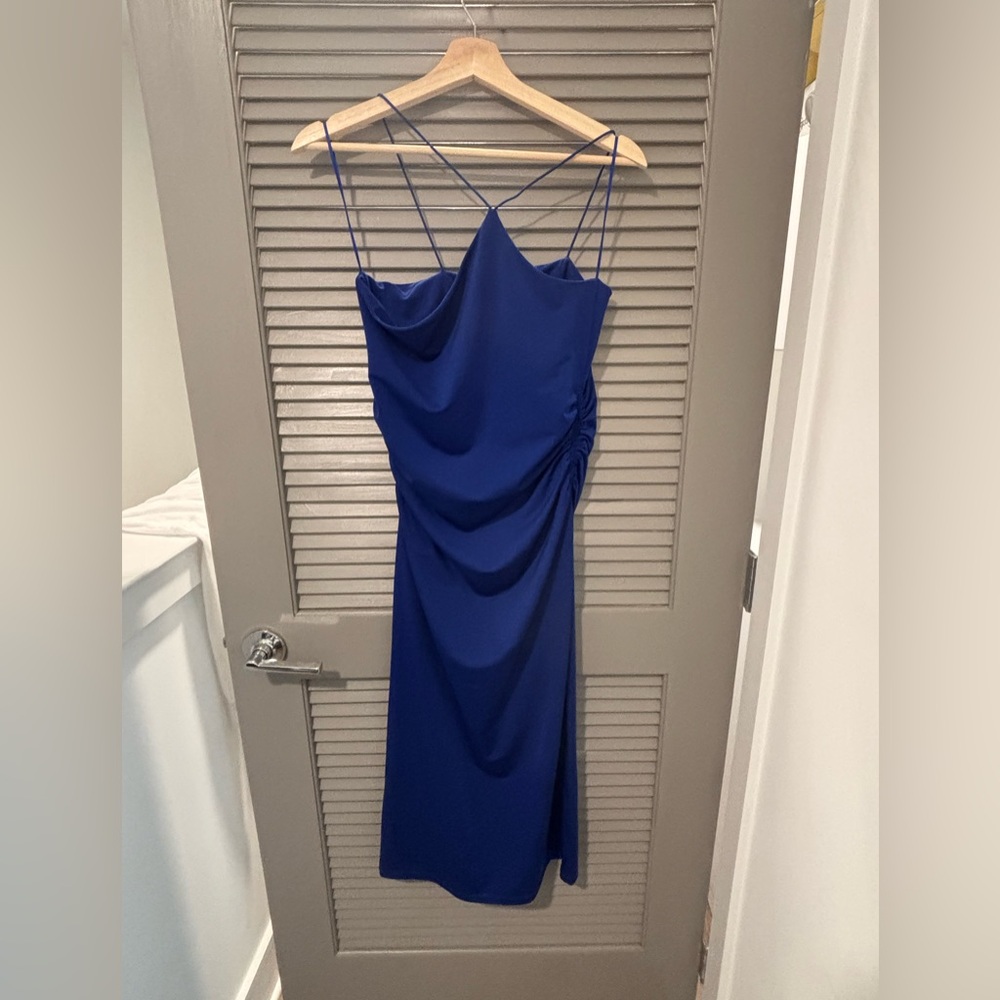 GREY LAB Royal Blue Dress